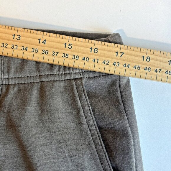 J Jill Pants Women's Size M Brown Flat Front Straight Leg Pull On Lounge Comfort - Picture 4 of 11